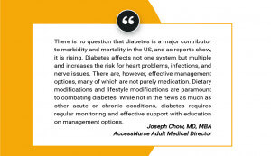 AccessNurse Dr.Chow Quote Diabetes